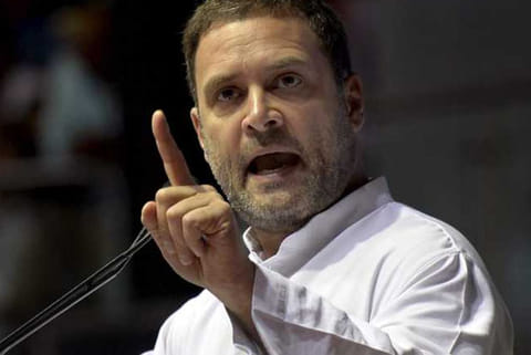 Rahul Gandhi. File photo