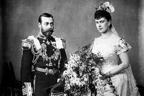 King George V and Queen Mary