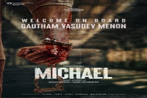 Gautham Menon upcoming pan-India movie poster 'Michael'