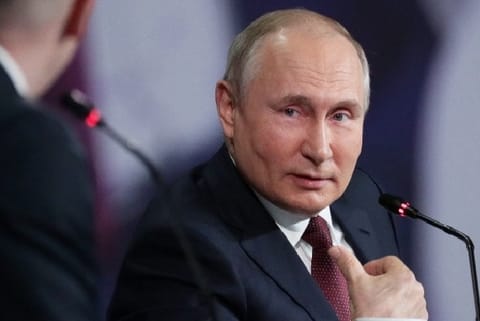 President of Russia Vladimir Putin