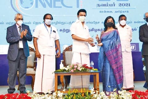Stalin at the CII conference on Friday