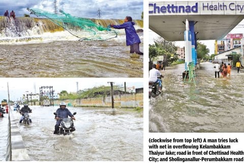 Chennai received 91 cm rainfall this month, says Met
