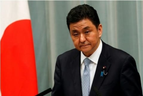 Japan's Defense Minister Nobuo Kishi (Source: Reuters)