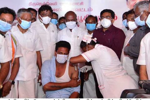 Image from the previous vaccination camp.
