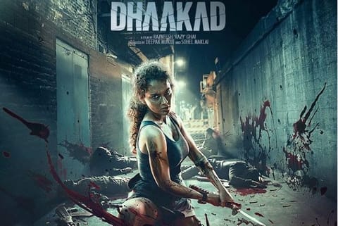 'Dhaakad' Movie Poster