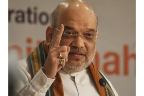 Union Home Minister Amit Shah (Image Courtesy: IANS)