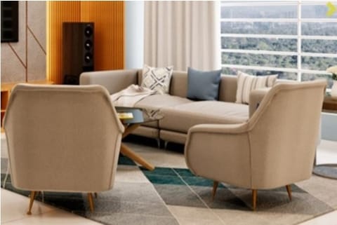 Residential furniture set (Credit: Website of Flipspaces)