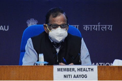Dr. V K Paul, NITI Aayog Member