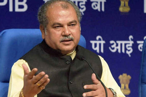 Minister Narendra Tomar. File photo