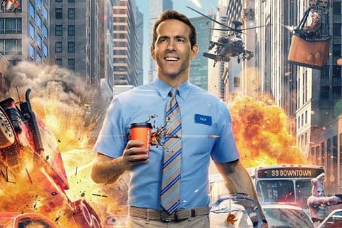 Ryan Reynolds from Free Guy