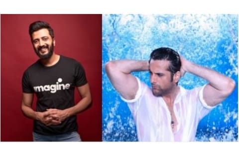 Riteish Deshmukh(left) and Fardeen Khan (right) ?Source: IANS