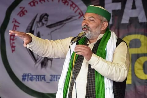 Bharatiya Kisan Union (BKU) leader Rakesh Tikait (File Photo)