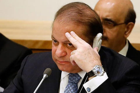 Former Prime Minister of Pakistan Nawaz Sharif