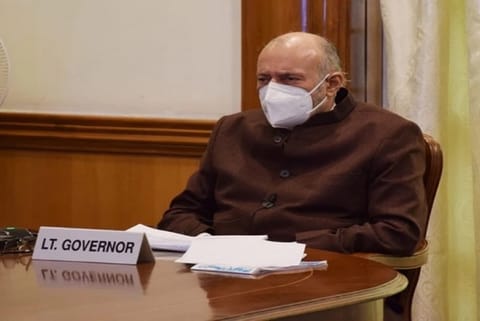 Delhi Lieutenant Governor Anil Baijal (Credit: ANI)