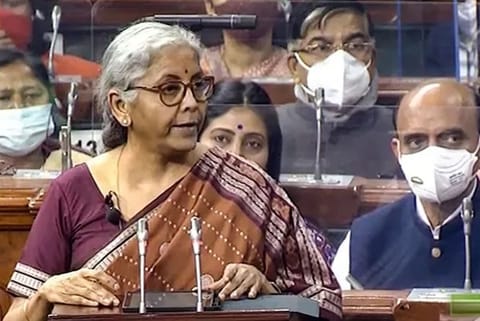 Finance Minister Nirmala Sitharaman