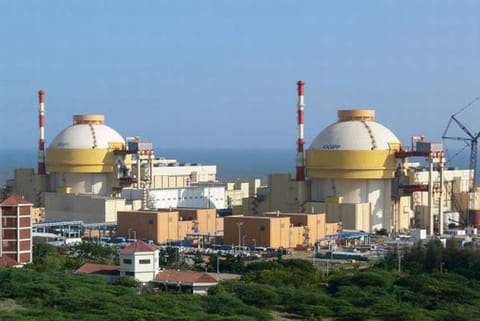 Kudankulam nuclear power plant. File photo