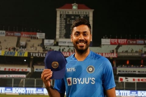 India pacer Avesh Khan (Image Courtesy: ANI)