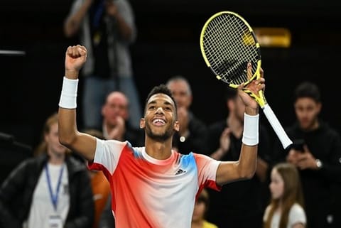 Canadian Tennis Player Felix Auger-Aliassime (Image Credit: ANI)