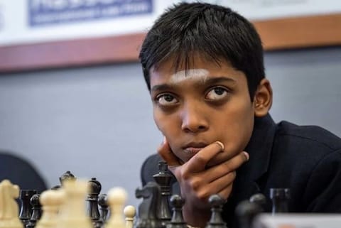 R Praggnanandhaa defeated world champion Magnus Carlsen