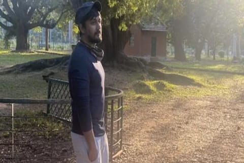 Actor Chetan Kumar Ahimsa.
