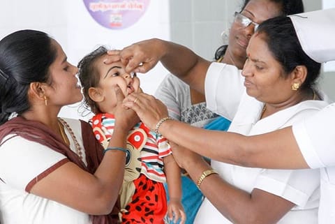 A total of 43,051 polio immunisation booths will be organised across the State