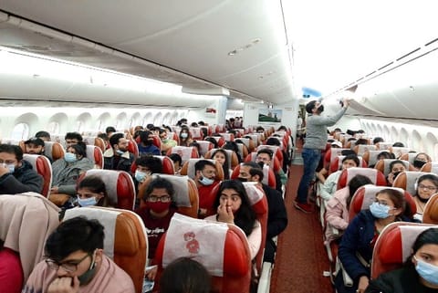 The fourth flight has left from Bucharest (Image Courtesy: ANI)