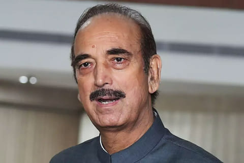 Senior Congress leader Ghulam Nabi Azad
