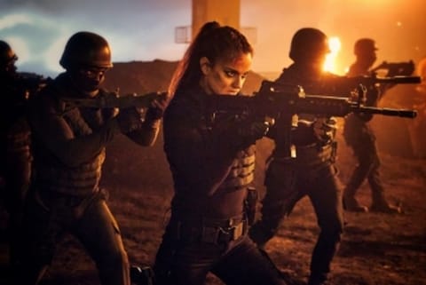 Kangana Ranaut in Dhaakad Movie (Image Credit: IANS)