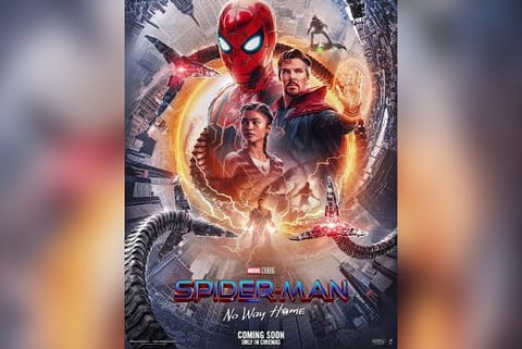 Poster of 'Spider Man: No Way Home' (Image source: IANS)