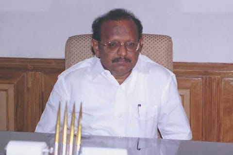 Law Minister S Regupathy (File Photo)