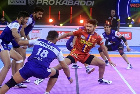 Dabang Delhi KC's Naveen Kumar (Image Courtesy: ANI)