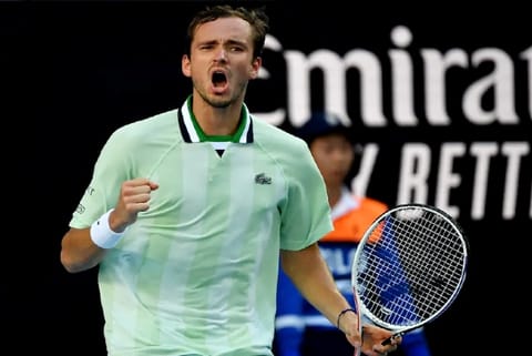 Daniil Medvedev will face Rafael Nadal for the Australian Open title (Credit: AFP)