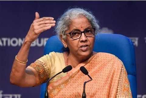 Finance Minister Nirmala Sitharaman (Image Courtesy: PTI)