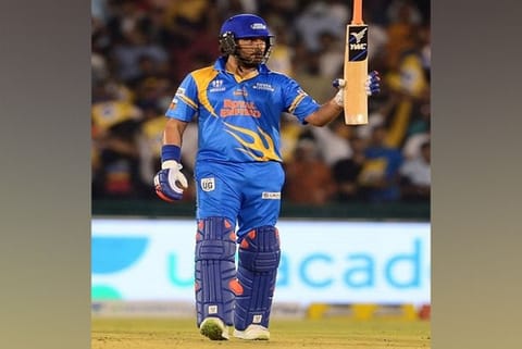 Former India batter Yuvraj Singh (Image Credit: ANI)