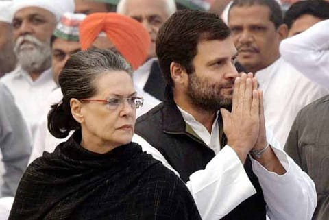 Sonia Gandhi and Rahul Gandhi