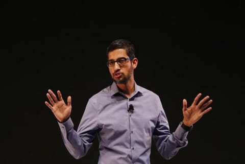 Google Chief Executive Sundar Pichai