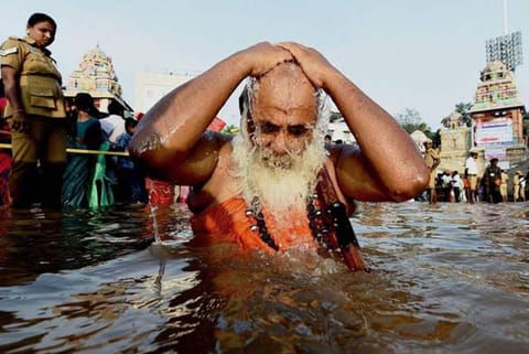 46 lakh people take part in Mahamaham festival