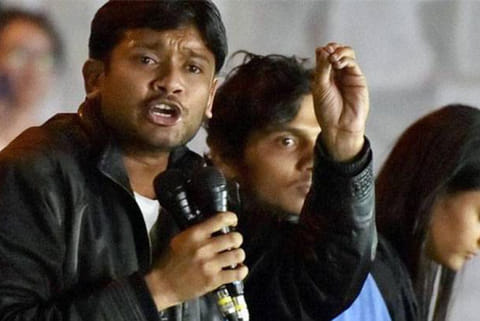 JNUSU President Kanhaiya Kumar