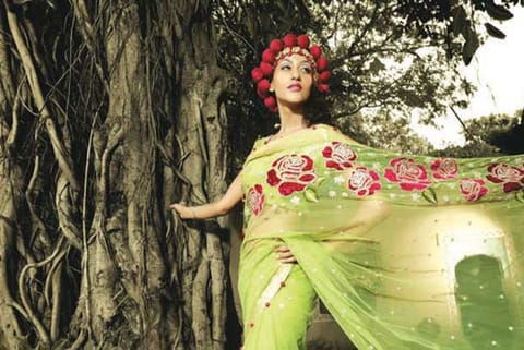 File photo of Designer Varija Bajaj's collection. (www.fdci.org)
