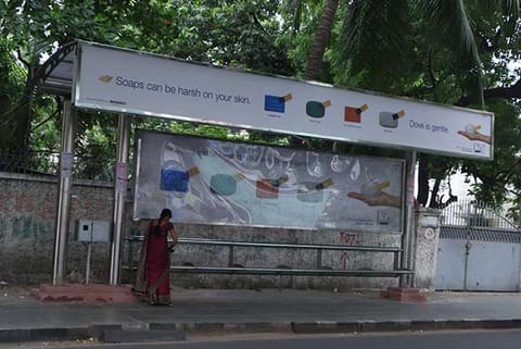 This shelter is among many without bus routes (Photo: Prakaash)