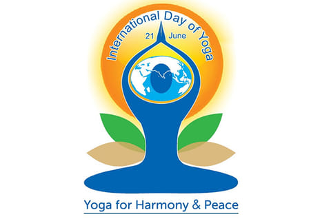 Logo of International Day of Yoga