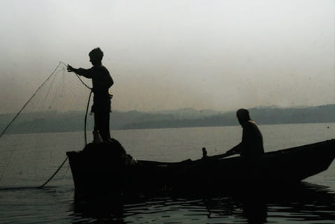 File photo of fishermen