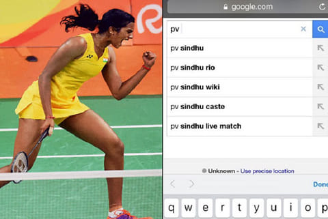 Going Viral: While Sindhu was making history, Indians were busy googling her caste