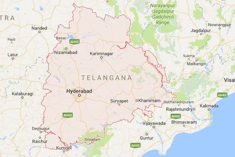 Telangana Map