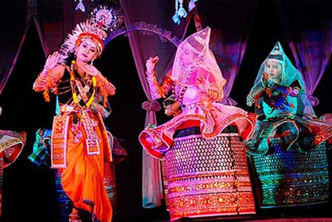 A file picture of a performance during 'Festival of Arts'