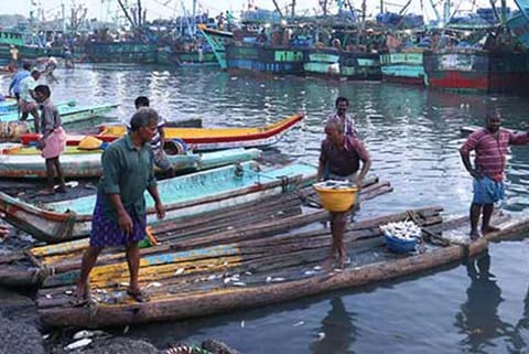 File photo of fishermen