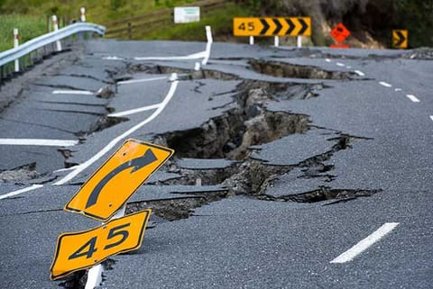 Representative image of Earthquake damage