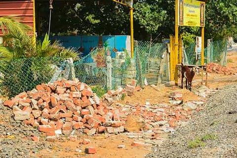 Construction and demolition debris is being generated in large quantities in the city