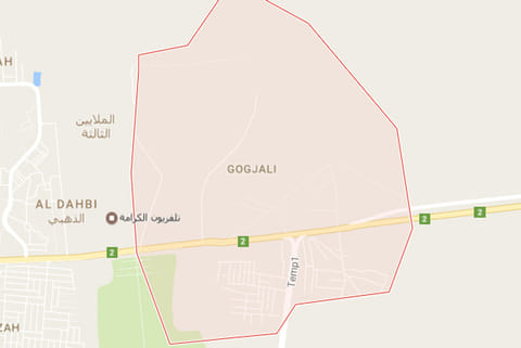 Map of Gogjali (Image: Google Maps)