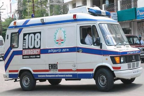 The 108 Ambulance service (File image)